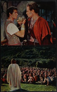 6j0023 BEN-HUR 12 color 16x20 stills 1960 Charlton Heston, William Wyler classic epic!