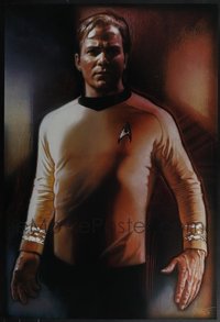 6m0040 LOT OF 8 UNFOLDED 27X40 STAR TREK CREW KIRK STYLE COMMERCIAL POSTERS 1991 Shatner by Drew!