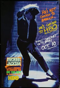 6m0032 LOT OF 11 UNFOLDED SINGLE-SIDED 27X40 MICHAEL JACKSON DANGEROUS TOUR VIDEO POSTERS 1992 HBO