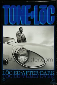 6m0029 LOT OF 12 UNFOLDED SINGLE-SIDED TONE LOC MUSIC POSTERS 1989 Loc-ed After Dark!