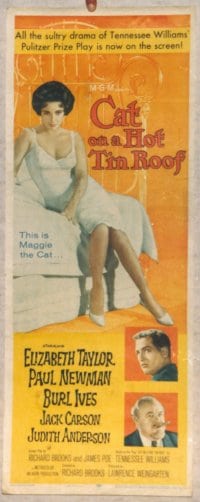 CAT ON A HOT TIN ROOF ('58) insert