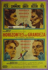 #8929 BIG COUNTRY Argentine '58 Gregory Peck 