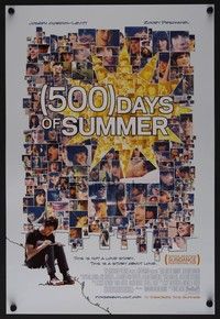 5t240 DAYS OF SUMMER advance mini poster '09 Joseph Gordon-Levitt, this is not a love story!