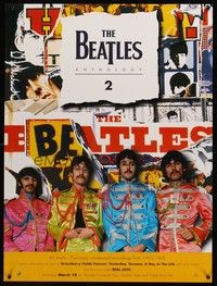 5t463 BEATLES ANTHOLOGY 2 special 24x32 '96 John, Paul, George & Ringo from Sgt. Pepper!