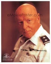 1r0917 DON S. DAVIS signed color 8x10 REPRO still '04 as Major General George in TV's Stargate SG-1!