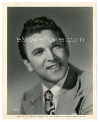 1r0521 DANNY MORTON signed 8x10 still '46 great head & shoulders smiling portrait by Ray Jones!
