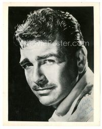 1r0531 DON CASTLE signed 8x10.25 still '50 great head & shoulders portrait of the actor!