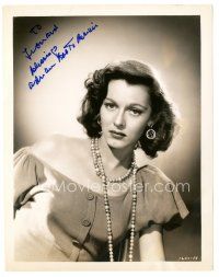 1r0633 LORNA GRAY signed 8x10 still '47 as her stage name Adrian Booth Brian, Spoilers of the North!