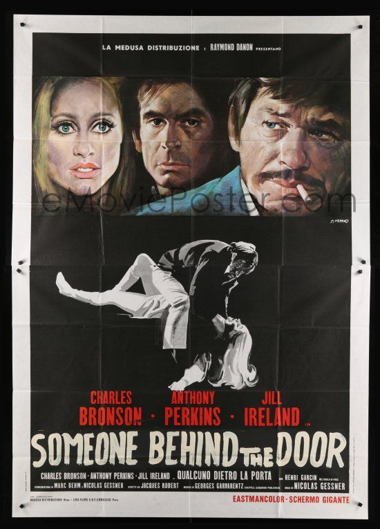 Art Someone Behind The Door Charles Bronson Movie Poster