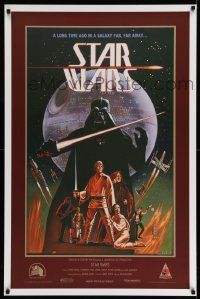 3h146 STAR WARS 1sh R08 George Lucas sci-fi, Ralph McQuarrie & Lawrence Noble, Celebration Japan!