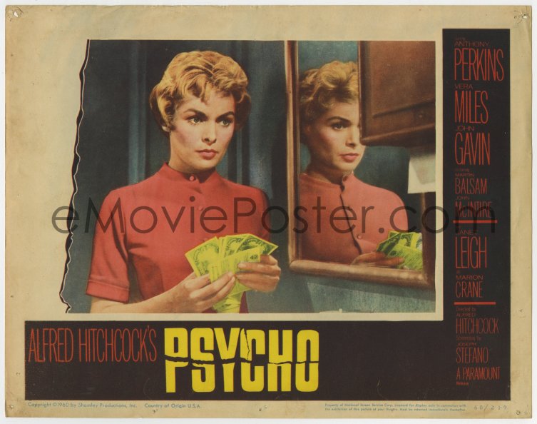 Emovieposter K Psycho Lc Alfred Hitchcock Classic