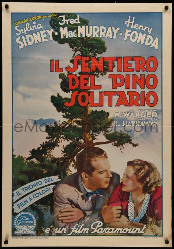 poster the trail of the lonesome pine
