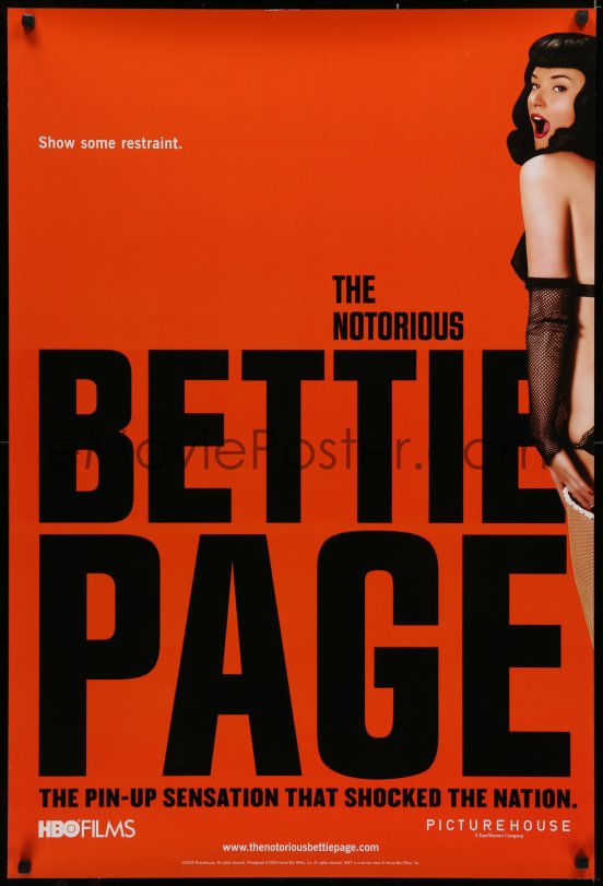 Emovieposter T Notorious Bettie Page Teaser Ds Sh