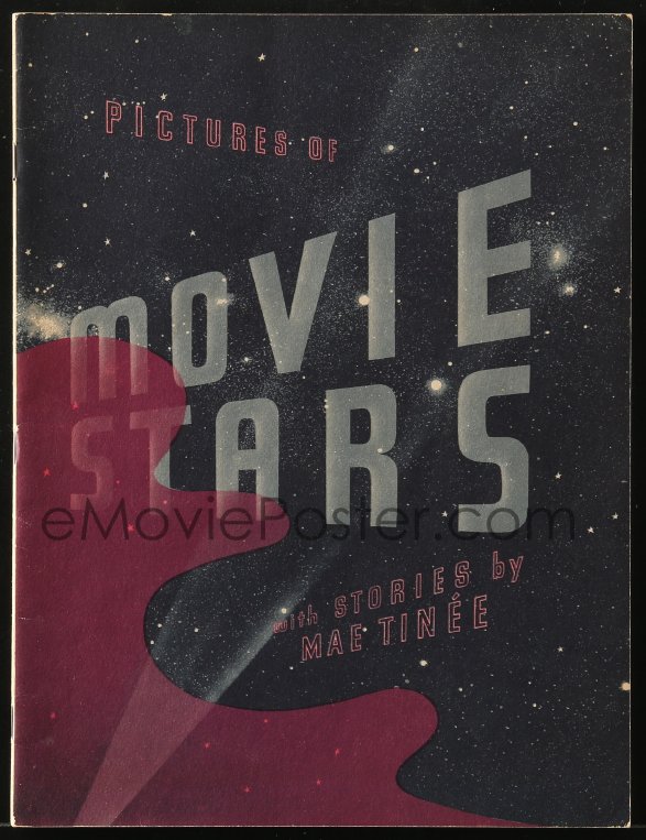 eMoviePoster.com: 4g0772 PICTURES OF MOVIE STARS softcover book 1938