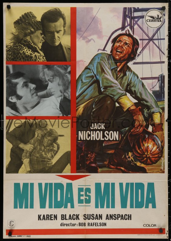 eMoviePoster.com 5b0717 FIVE EASY PIECES Spanish 1971 different