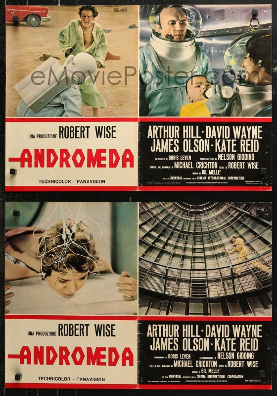 andromeda strain movie posters