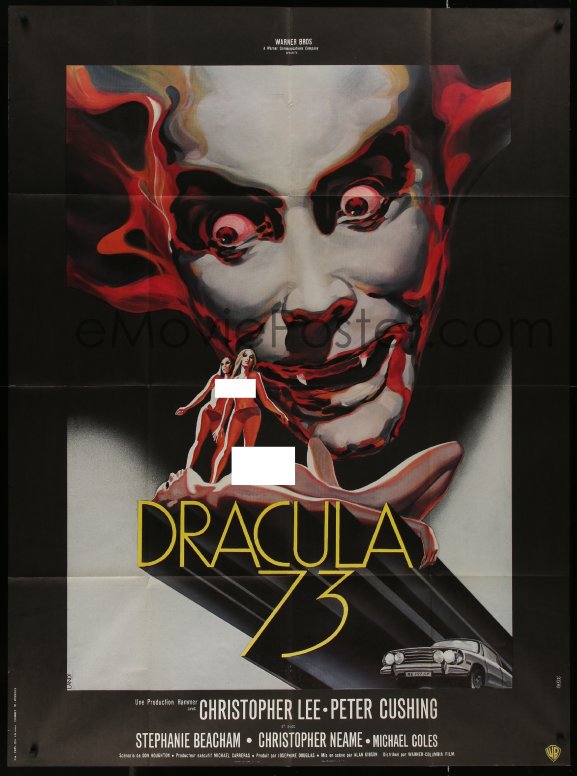 Emovieposter T Dracula A D French P Different Landi Art Of Christopher Lee