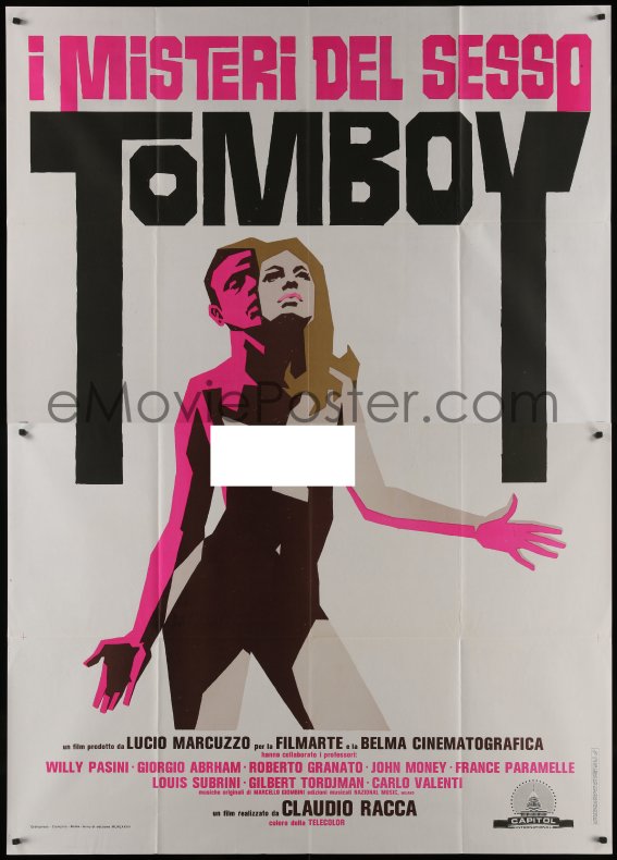 Emovieposter B Tomboy I Misteri Del Sesso Italian P Sandro Symeoni Art Of Naked