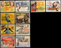1d0424 LOT OF 10 TITLE LOBBY CARDS FROM SPENCER TRACY MOVIES 1940s-1950s a variety of cool images!