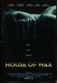 1d1161 LOT OF 10 UNFOLDED DOUBLE-SIDED 27X40 HOUSE OF WAX ADVANCE ONE-SHEETS 2005 cerepy image!