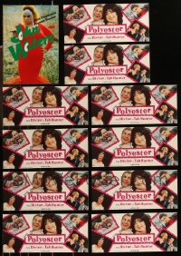 1d0460 LOT OF 10 POLYESTER SCRATCH & SNIFF CARDS + 1 JAPANESE PROGRAM 1980s John Waters!