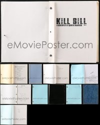1d0527 LOT OF 10 MOVIE COPY SCRIPTS 1970s-2000s see how the original scripts were written!