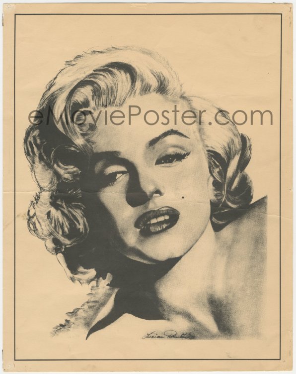 EMoviePoster Image For P MARILYN MONROE X Art Print S Wonderful Portrait Art