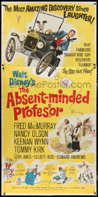 2j0814 ABSENT-MINDED PROFESSOR 3sh 1961 Disney, Flubber, Fred MacMurray in the title role!