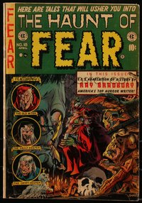 6s0072 HAUNT OF FEAR #18 comic book Mar 1953 Ray Bradbury, Graham Ingels cover art, Jack Davis, Kamen