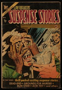 6s0205 LAWBREAKERS SUSPENSE STORIES #15 comic book November 1953 art by Dick Giordano, Charlton!