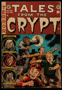 6s0022 TALES FROM THE CRYPT #39 comic book Dec 1953 art by Jack Davis, Joe Orlando, Kamen, Ingels