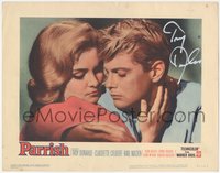6t0014 PARRISH signed LC #2 1961 by Troy Donahue, best close up of him with pretty Diane McBain!