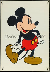 6w0121 MICKEY MOUSE 28x40 special poster 1970s Walt Disney, cool full-length image, Hallmark!