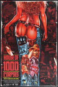 6x0226 HOUSE OF 1000 CORPSES signed #20/20 artist's proof 24x36 art print 2020 by Reinel, reg!