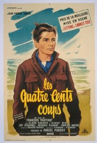 #143 400 BLOWS small French 1959 Truffaut