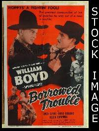 BORROWED TROUBLE ('48) 1sheet