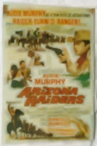 ARIZONA RAIDERS ('65) militar 1sheet