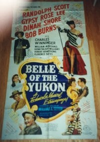 BELLE OF THE YUKON 3sh