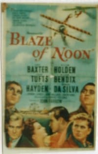 BLAZE OF NOON 1sheet