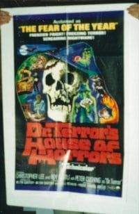 DR. TERROR'S HOUSE OF HORRORS ('65) linen 1sheet