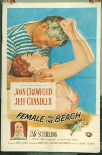 FEMALE ON THE BEACH 1sheet