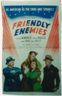 FRIENDLY ENEMIES 1sheet