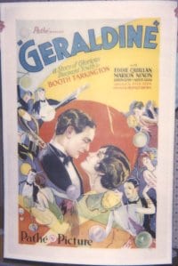 GERALDINE ('29) style A 1sheet