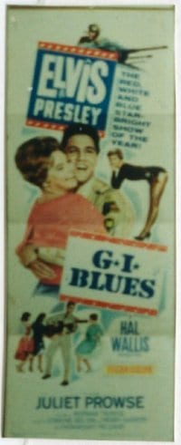 G.I. BLUES insert