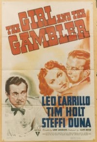 GIRL & THE GAMBLER 1sheet