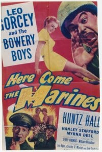 HERE COME THE MARINES 1sheet