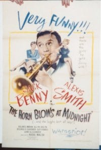 HORN BLOWS AT MIDNIGHT linen 1sheet