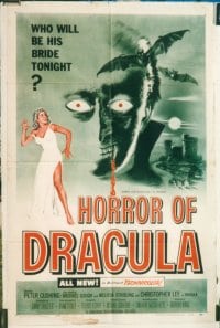 HORROR OF DRACULA 1sheet