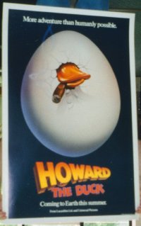 HOWARD THE DUCK advance 1sheet