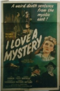 I LOVE A MYSTERY 1sheet